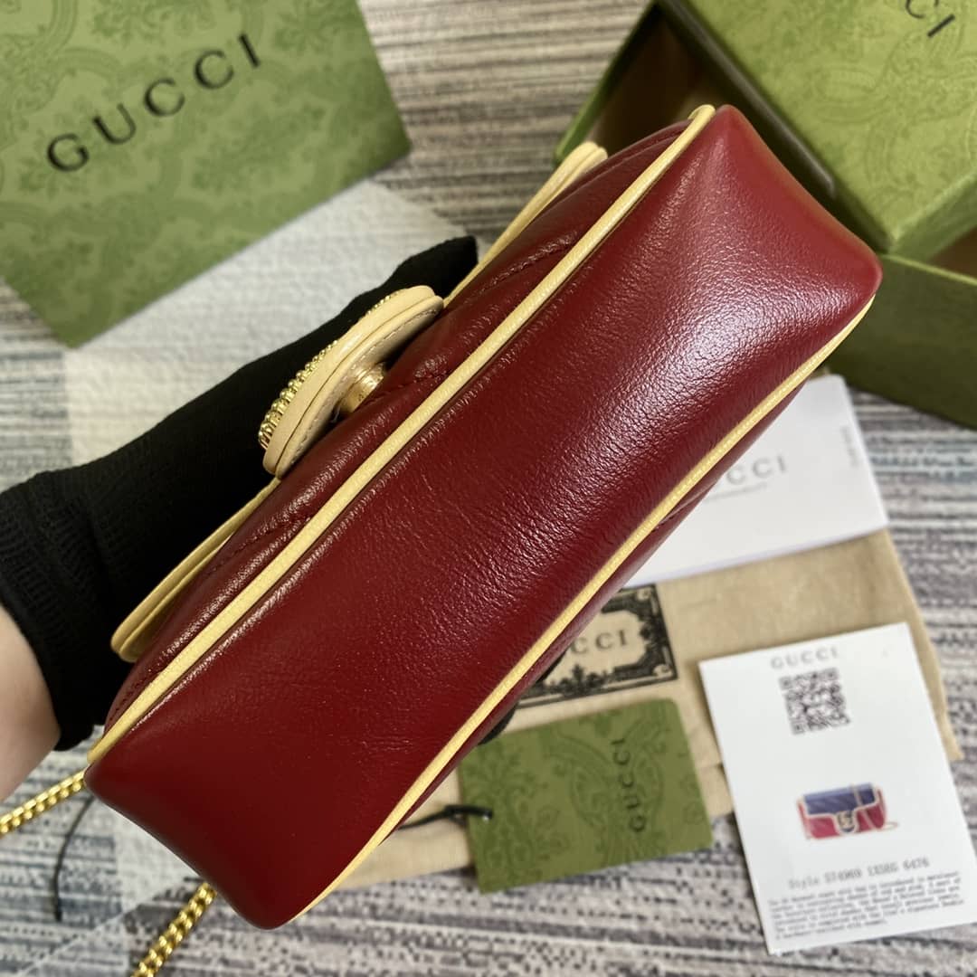 Gucci Marmont GG Mini Chain Shoulder Bag Replica 574969
