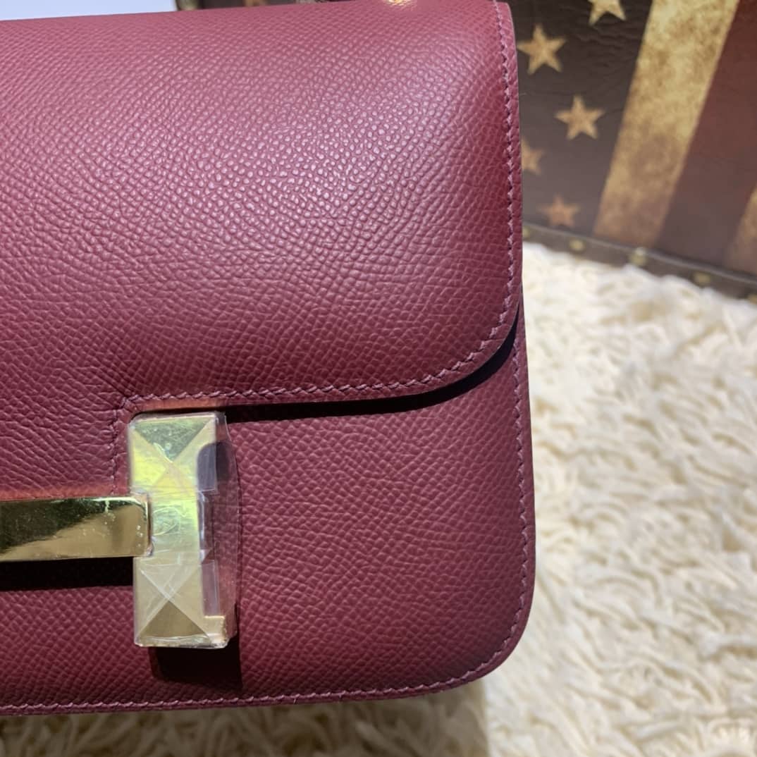 Hermes Replica Constance Bag 18CM Epsom Leather
