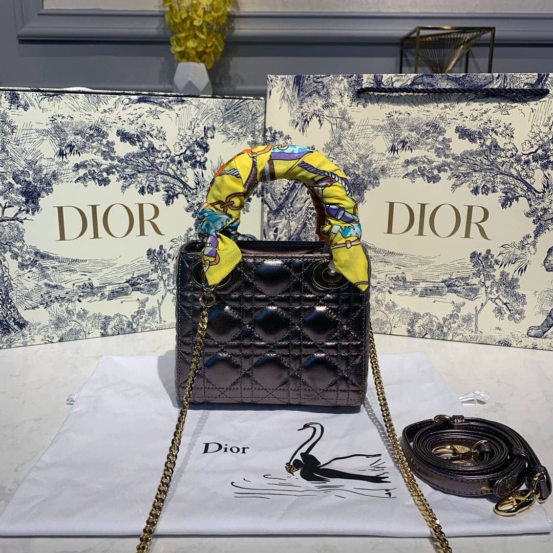 Christian Dior Lady Dior 17CM Replica Bag