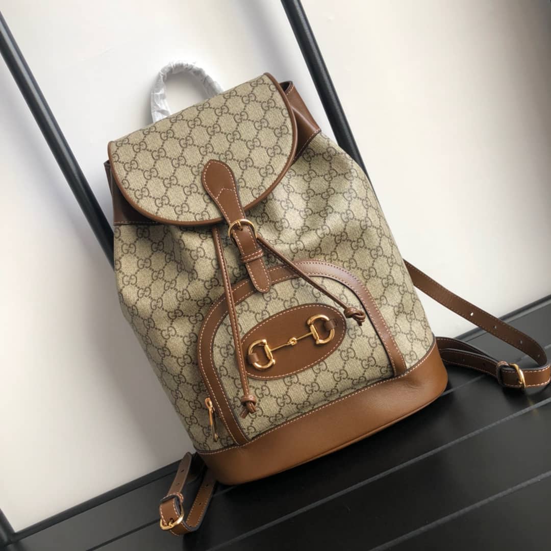 Gucci Horsebit 1955 GG Replica Backpack 620849