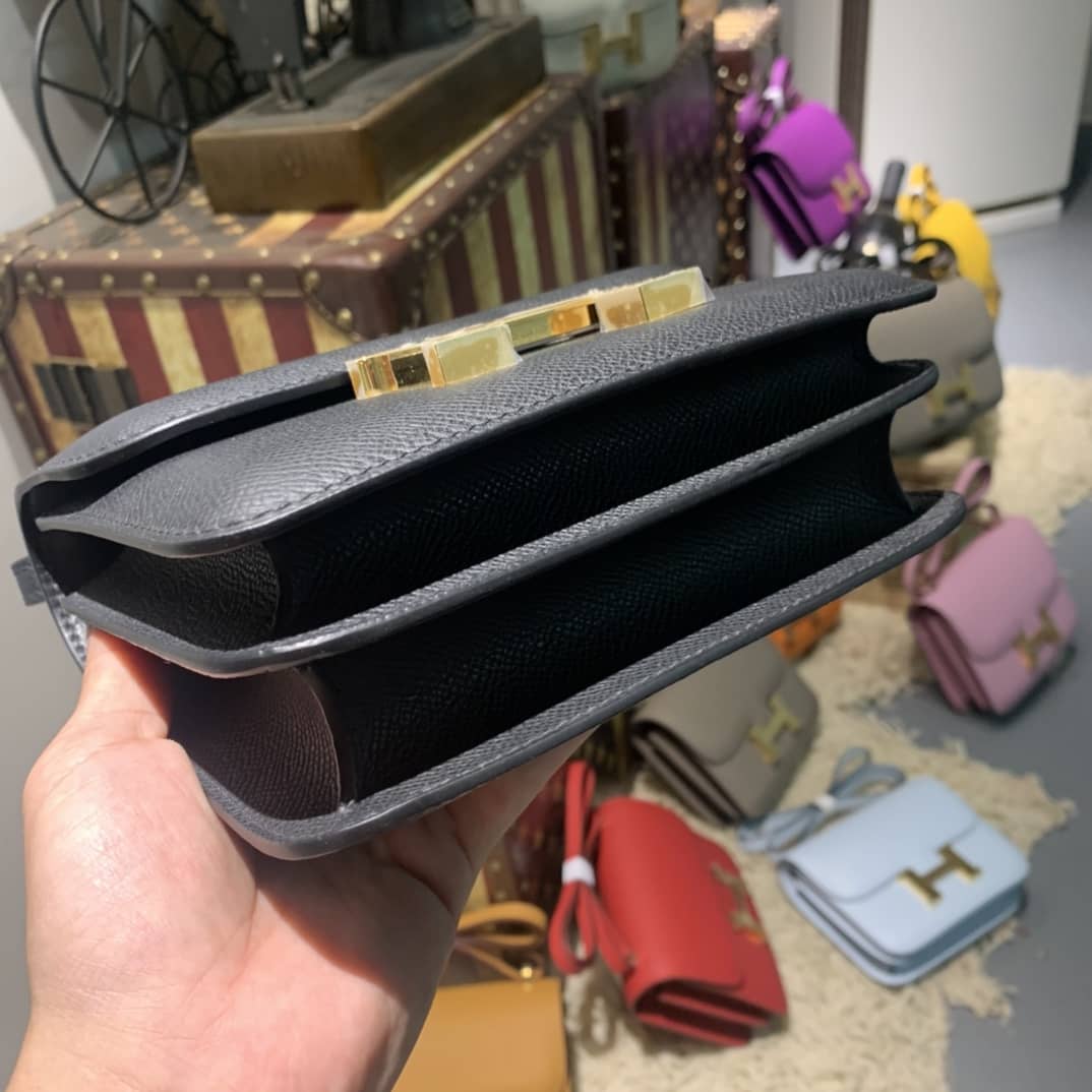 Hermes Replica Constance Bag 18CM Epsom Leather