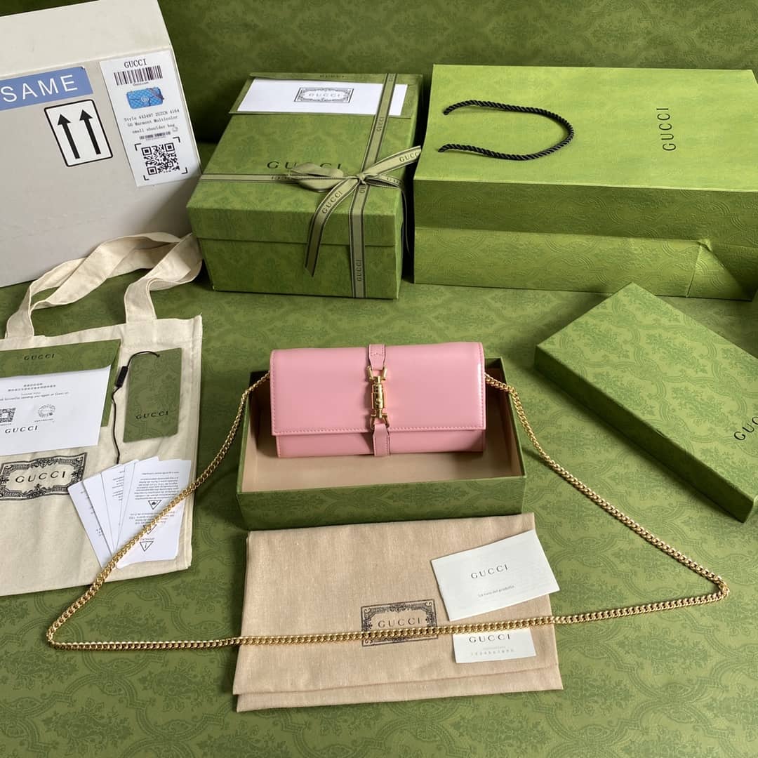 Gucci Jackie 1961 Shoulder Bag Chain Wallet Replica 652681