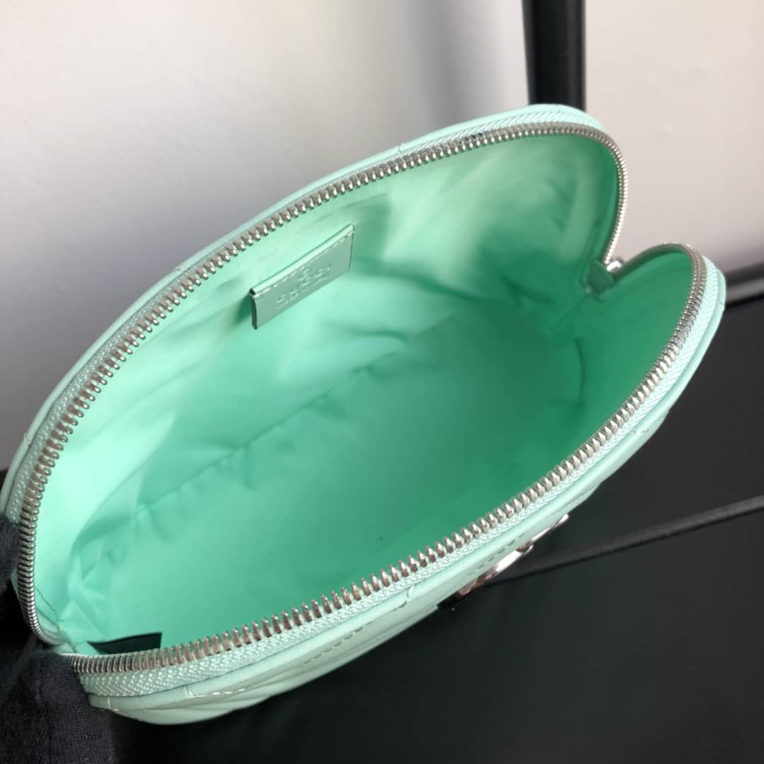 Gucci GG Marmont Quilted Vanity Bag Replica Green 625690