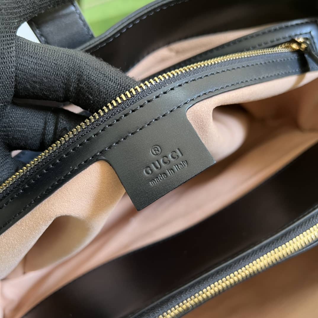 Gucci Jackie 1961 Large Tote Bag Black 649015 Replica