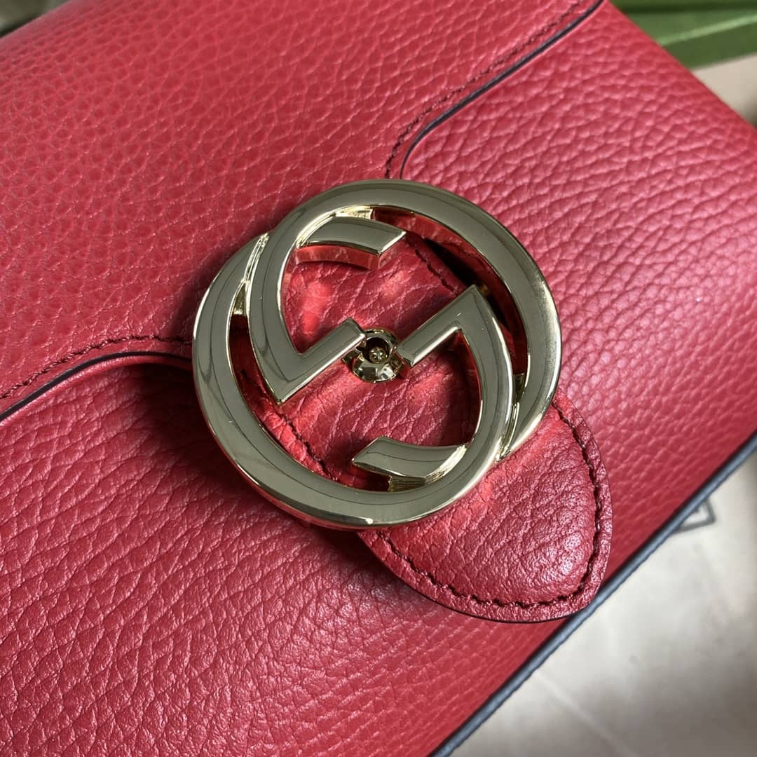 Gucci Single Chain Messenger Shoulder Bag Replica 607720