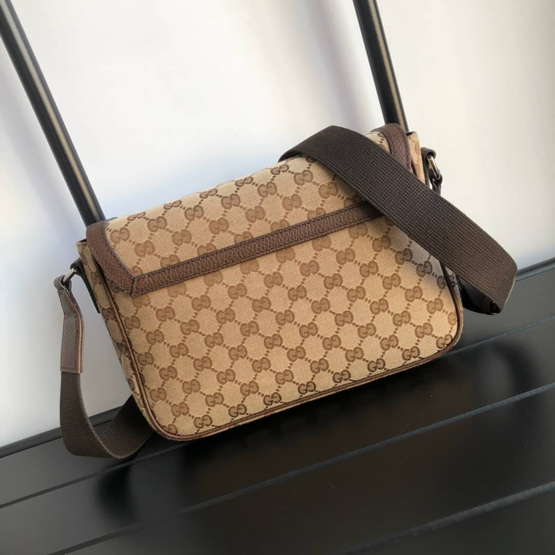 Gucci GG Guccissima Medium Canvas Crossbody Bag Replica 449172