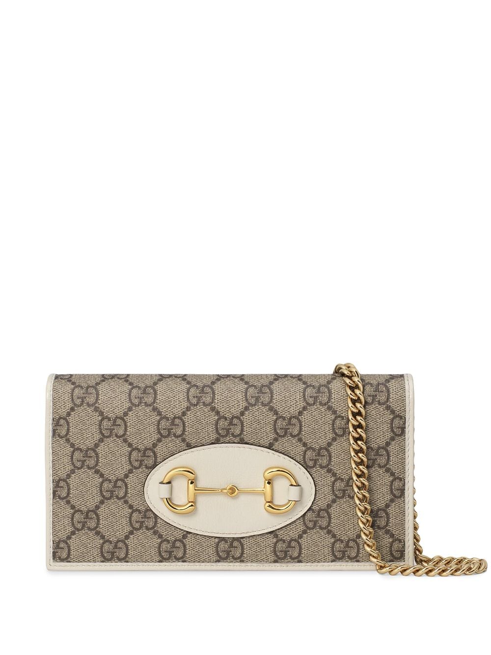 Gucci Horsebit Bag Dupe 1955 Horsebit chain-strap wallet - Cola