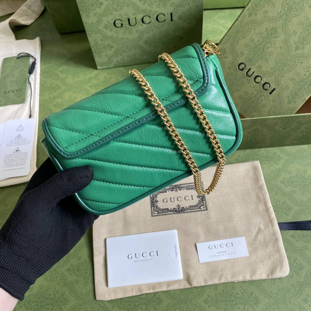 Gucci Marmont GG Mini Chain Shoulder Bag Replica 574969