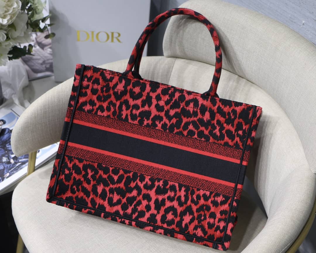 Christian Dior Tote Bag Dupe CD Book Embroidery