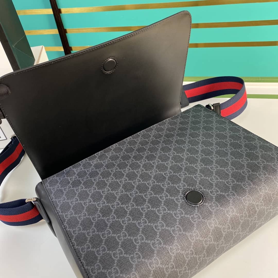 Gucci Courier GG Supreme Shoulder Bag Replica 474138