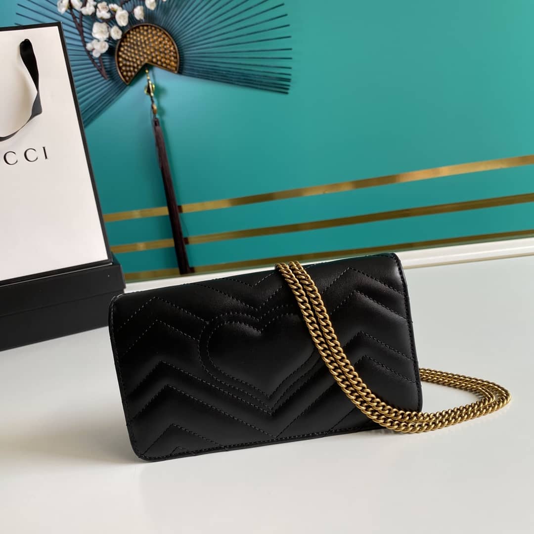 Gucci Crossbody Dupe Marmont GG Matelassé 488426