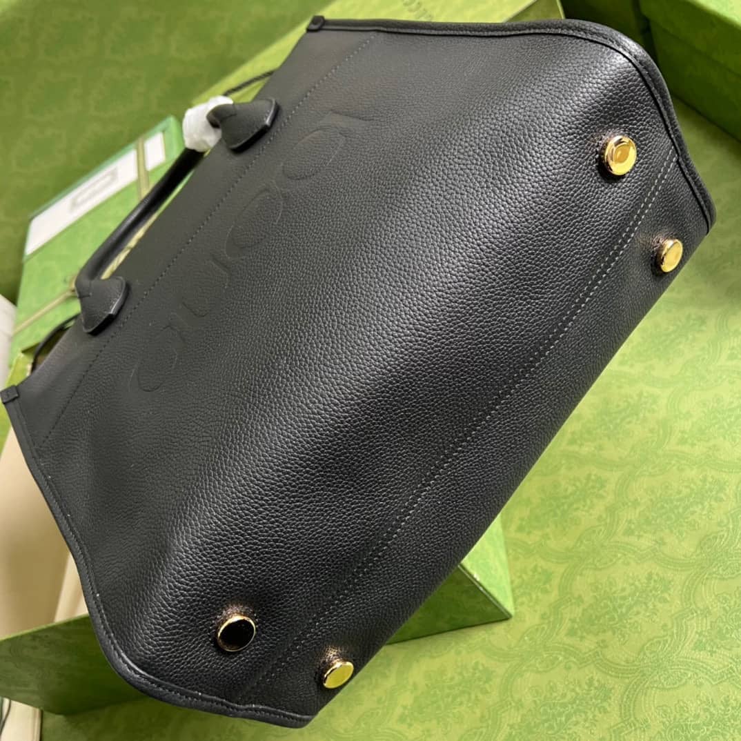 Gucci Small Leather Tote With Gucci Logo 674822 Replica Bag