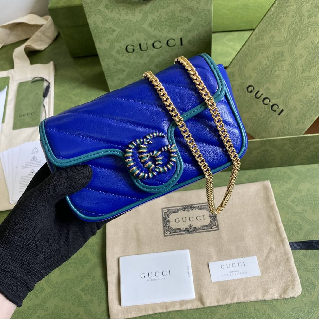 Gucci Marmont GG Mini Chain Shoulder Bag Replica 574969