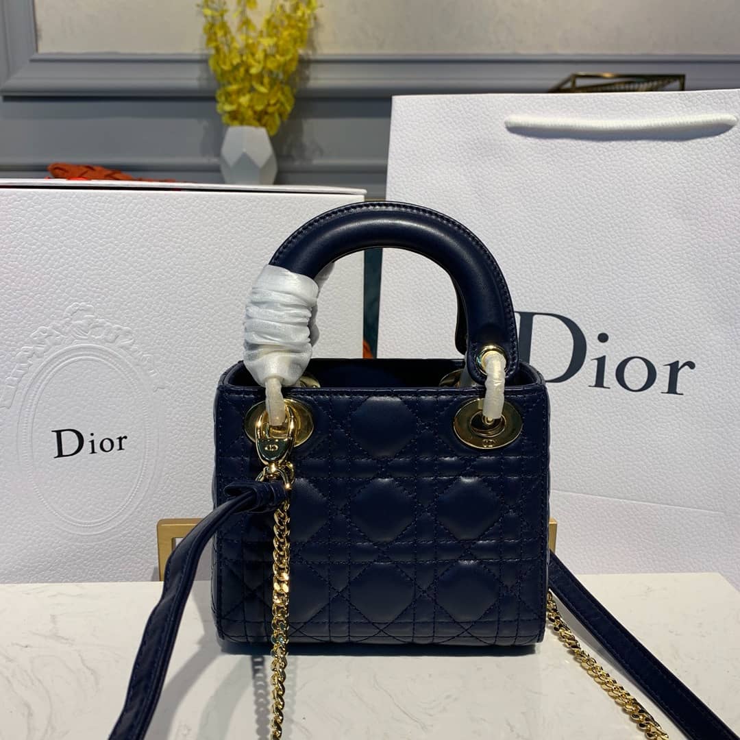 Christian Dior Lady Dior 17CM Replica Bag