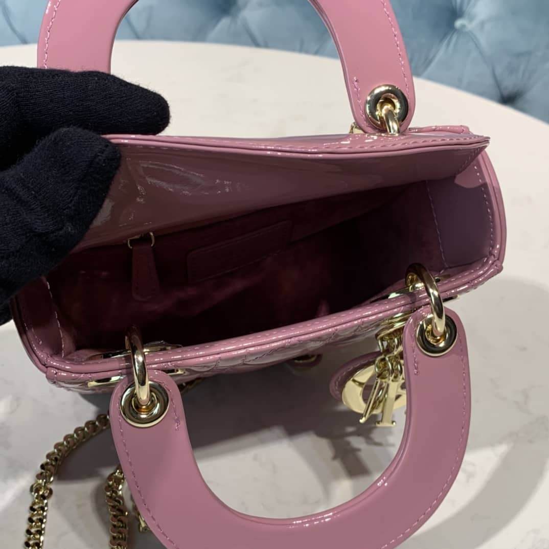 Christian Dior Lady Dior 17CM Replica Bag