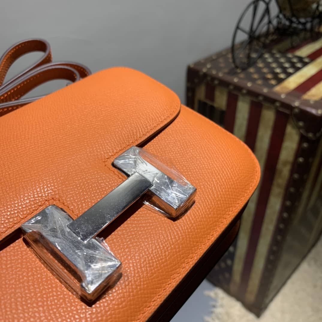 Hermes Replica Constance Bag 18CM Epsom Leather