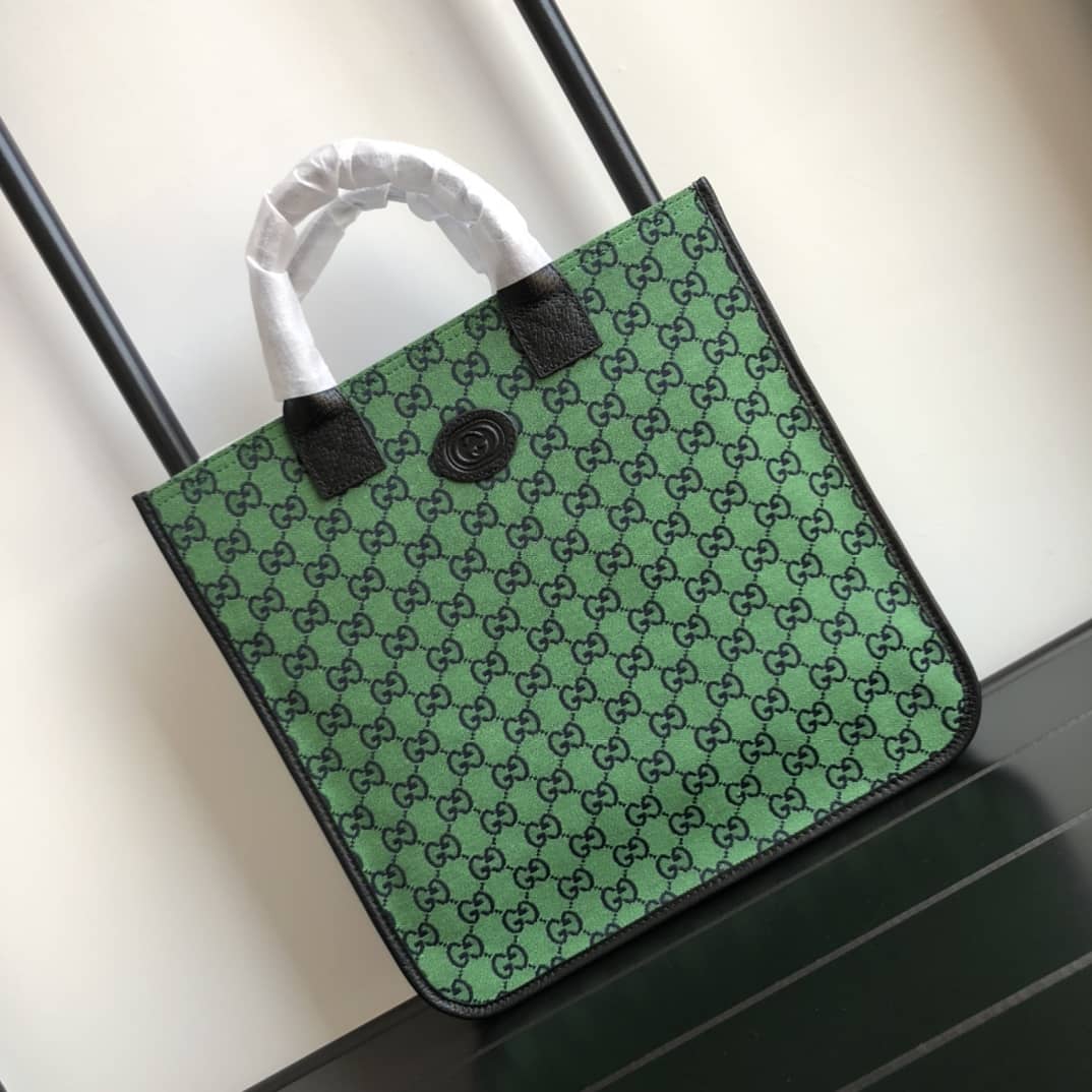 Gucci GG Multicolor Kids Girl Tote Replica Green 550763