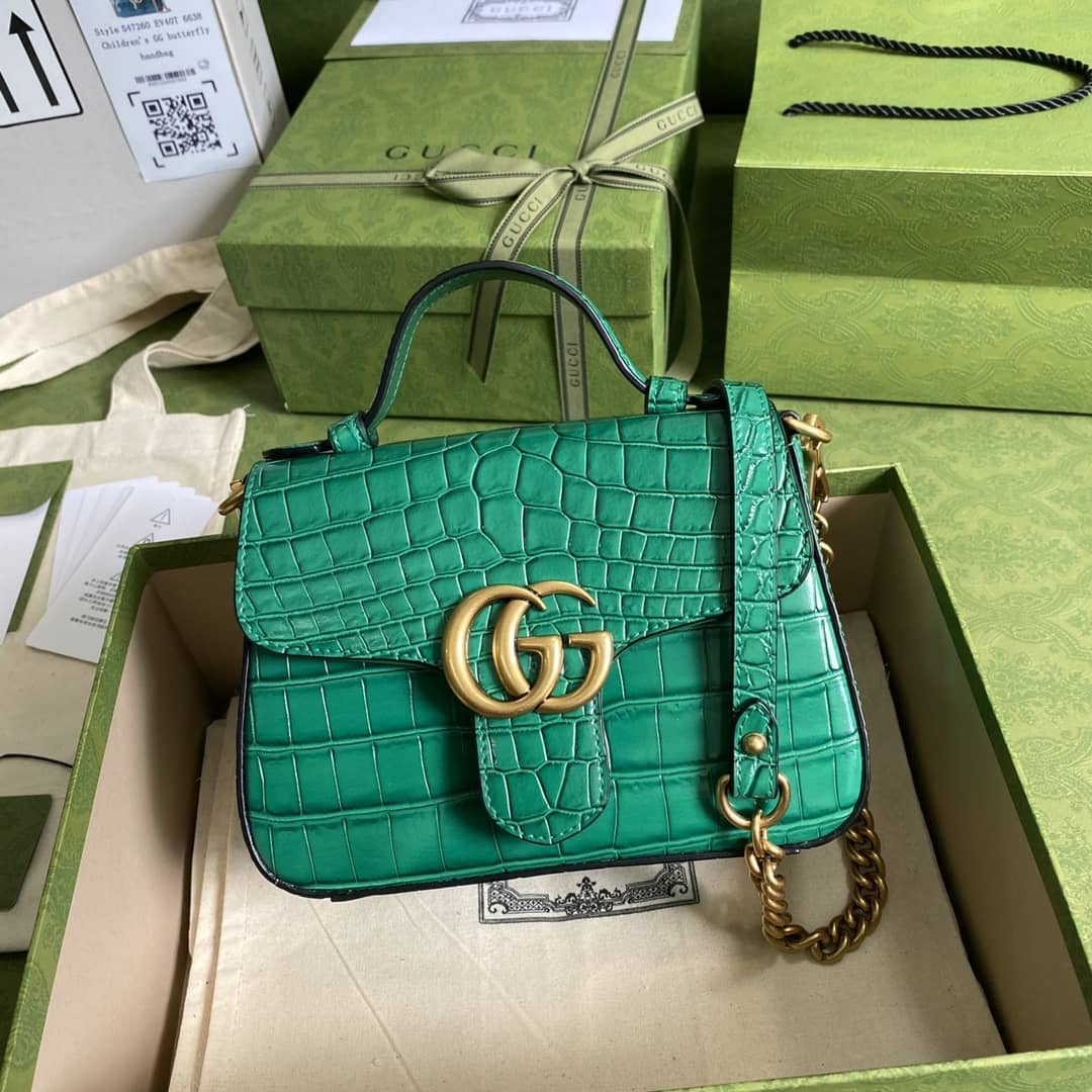 Gucci Marmont GG Mini Top Handle Bag Replica 547260