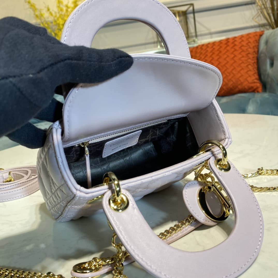 Christian Dior Lady Dior 17CM Replica Bag