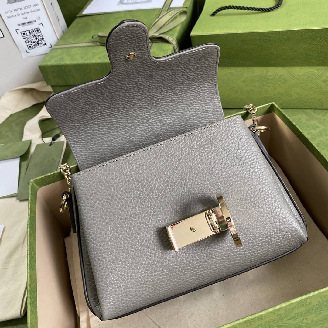 Gucci Single Chain Messenger Shoulder Bag Replica 607720