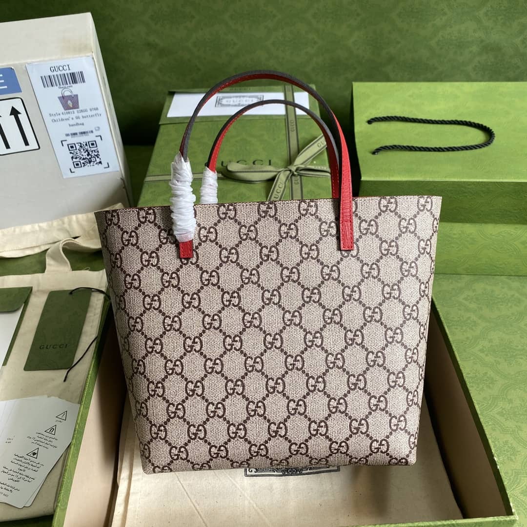 Gucci Children GG Supreme Tote Replica 410812