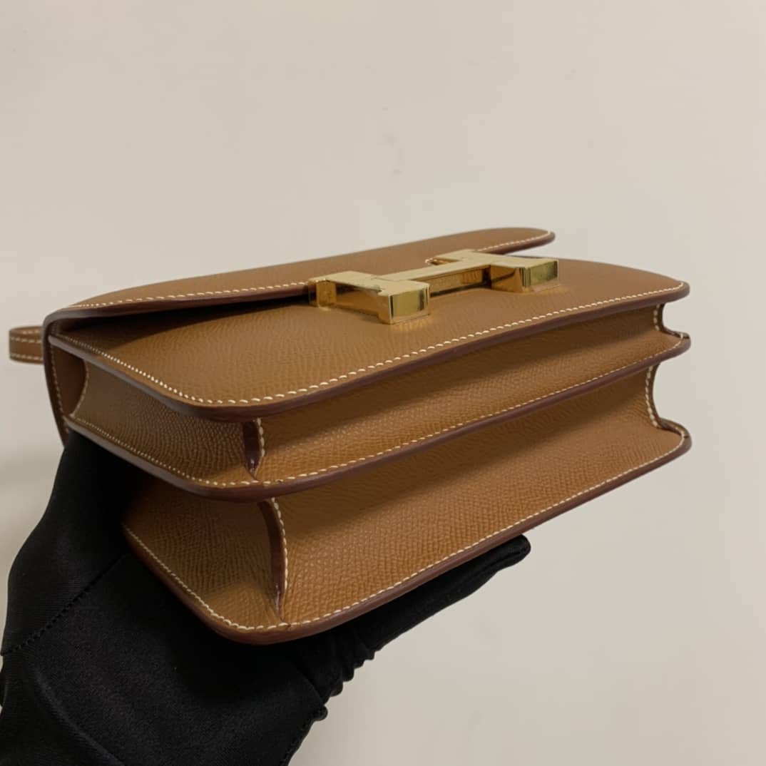 Hermes Replica Constance Bag 18CM Epsom Leather