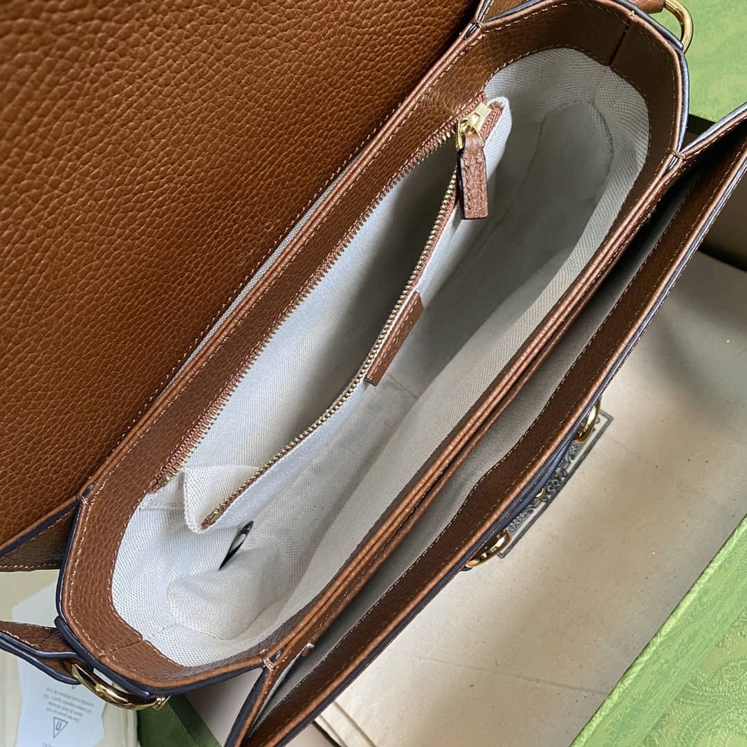 Gucci 1955 Horsebit Supreme Shoulder Bag Replica 602204
