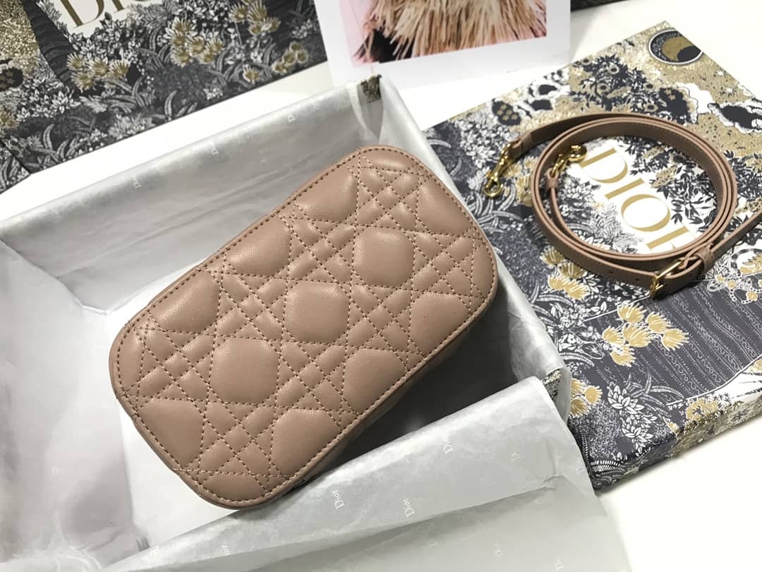 Christian Dior Travel Lambskin Vanity Case