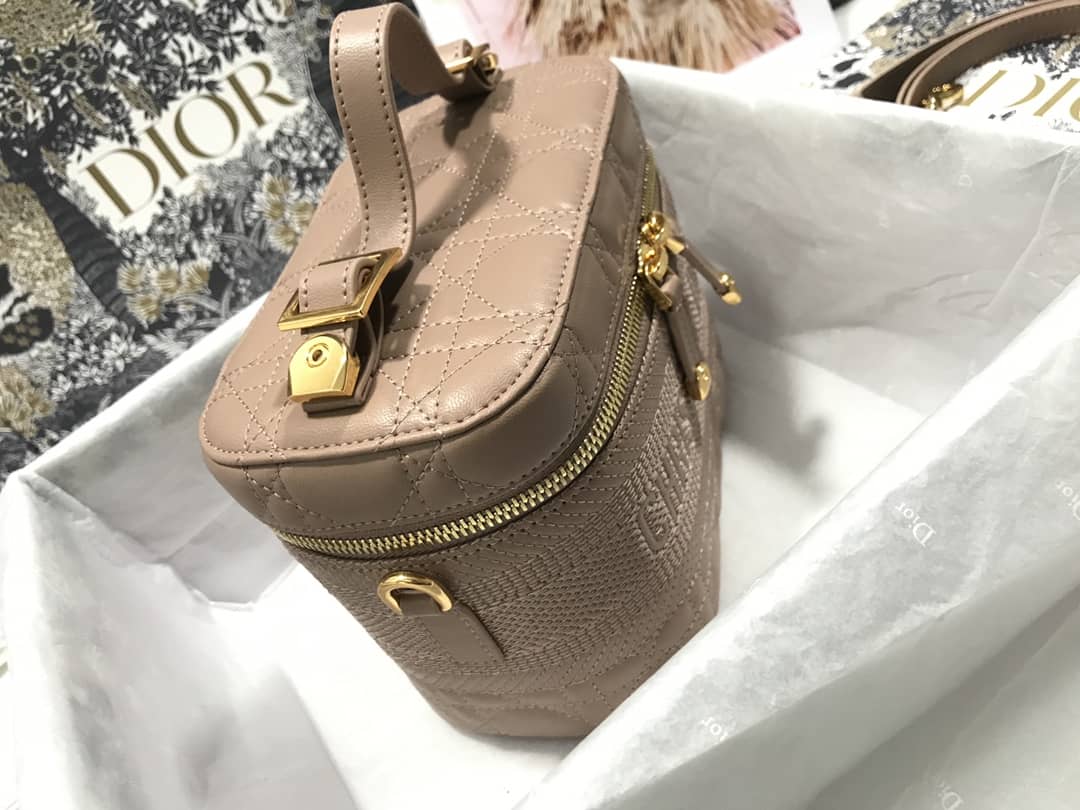Christian Dior Travel Lambskin Vanity Case