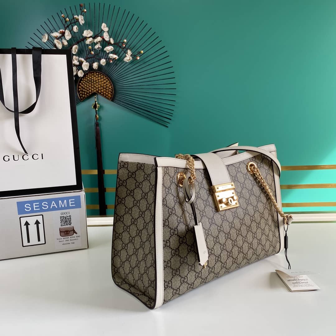 Gucci Padlock GG Supreme Canvas Shoulder Bag Replica 479197