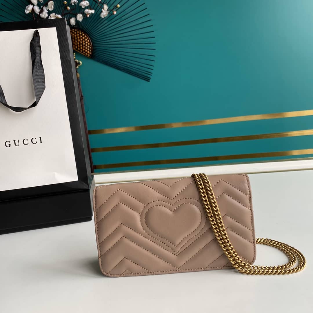 Gucci Crossbody Dupe Marmont GG Matelassé 488426