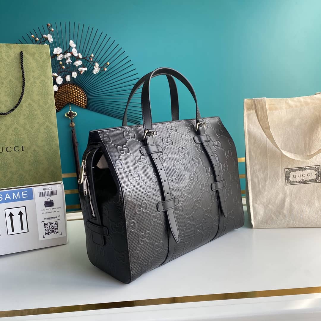 Gucci GG Embossed Tote Replica 625774