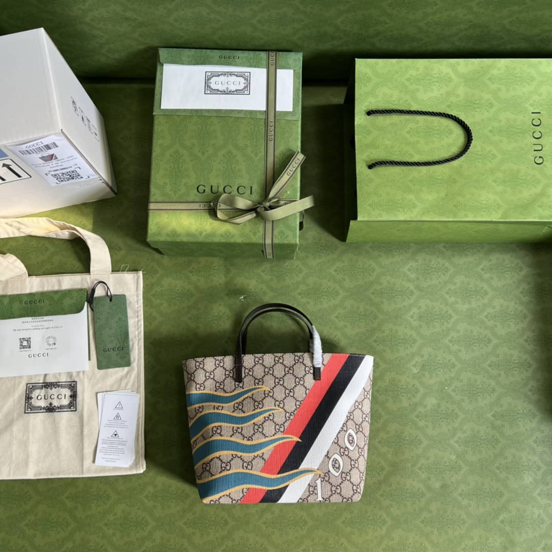 Gucci Geometric Motifs Ophidia Tote 410812 Replica Bag