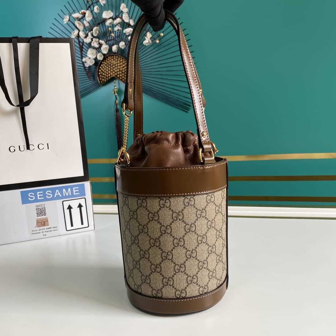 Gucci Horsebit 1955 Small Bucket Bag Replica 637115