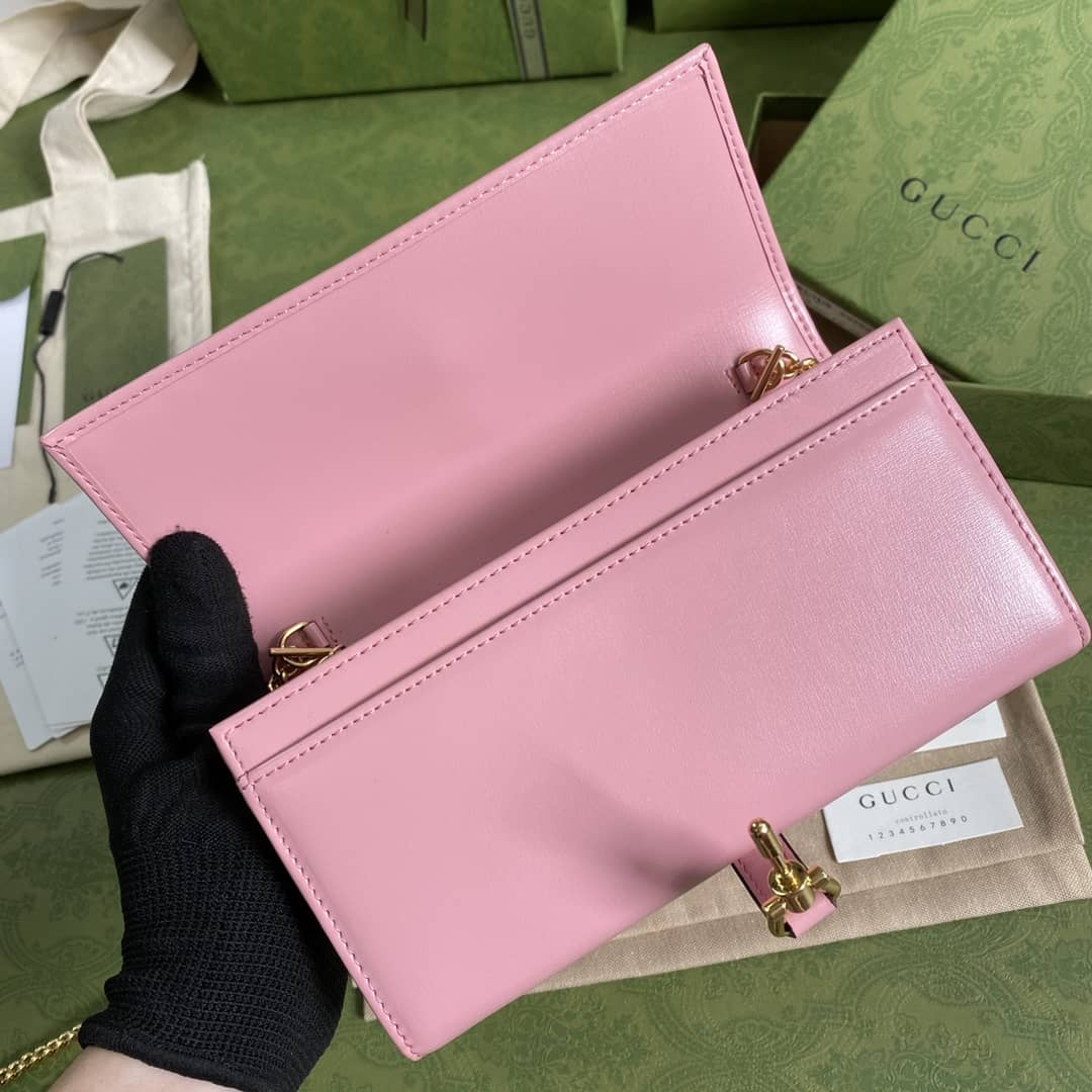 Gucci Jackie 1961 Shoulder Bag Chain Wallet Replica 652681