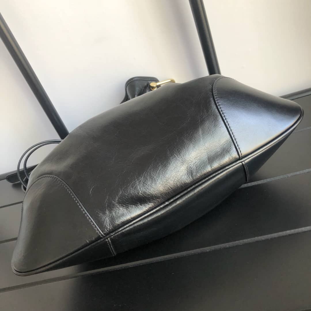Gucci 1955 Horsebit Messenger Bag Replica Black 602089