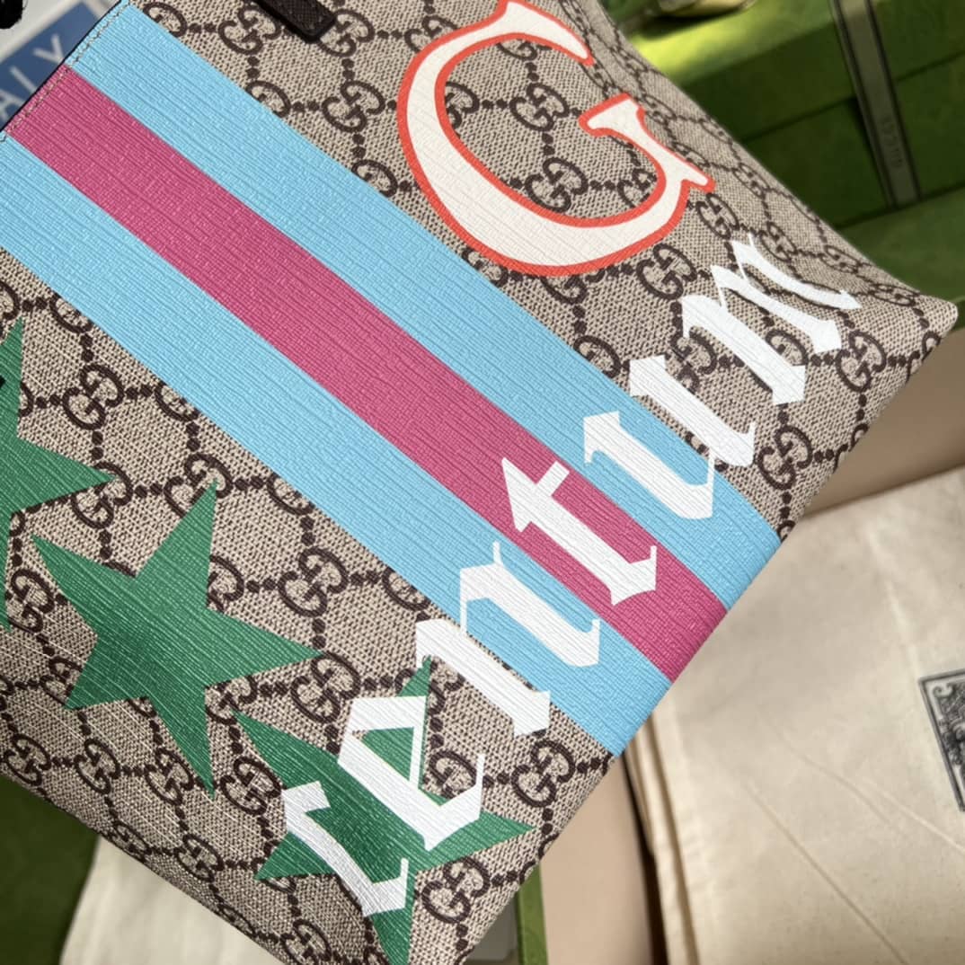 Gucci Geometric Motifs Ophidia Tote 410812 Replica Bag