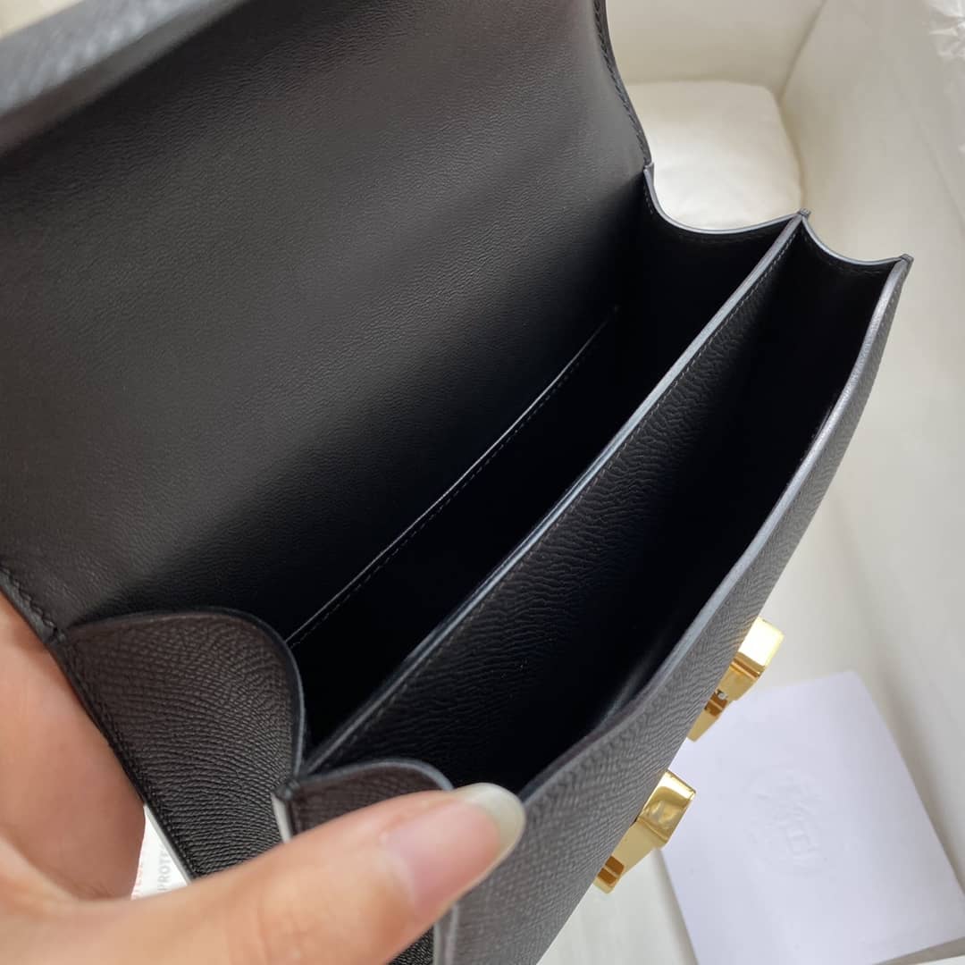 Hermes Replica Constance Bag 18CM Epsom Leather