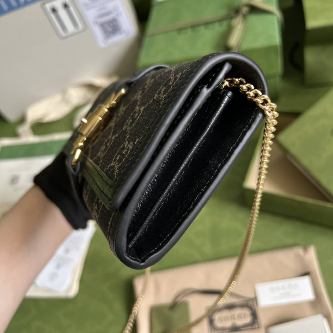 Gucci Jackie 1961 Chain Wallet 652681 Replica Crossbody Bag