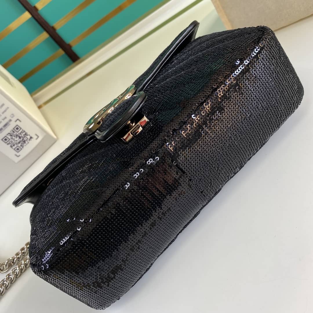 Gucci Marmont GG Small matelassé Shoulder Bag Replica 443497