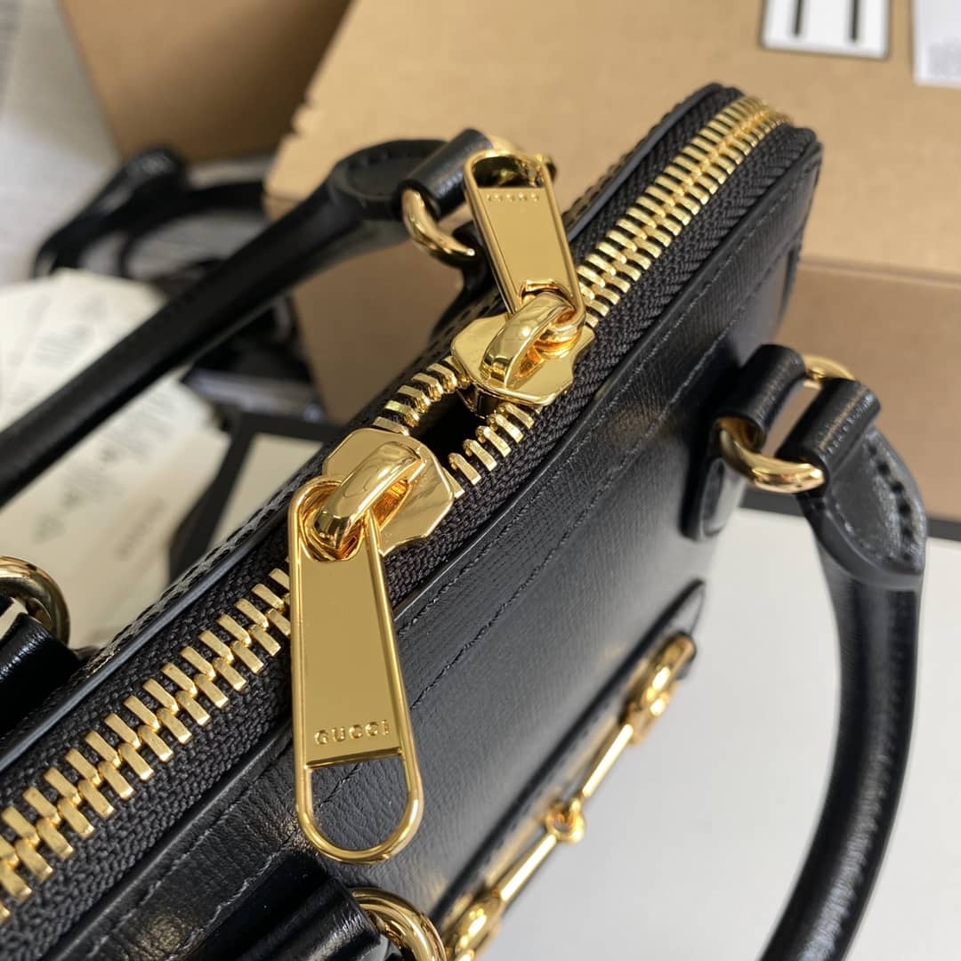 Gucci 1955 Horsebit GG Mini Top Handle Bag Replica 640716