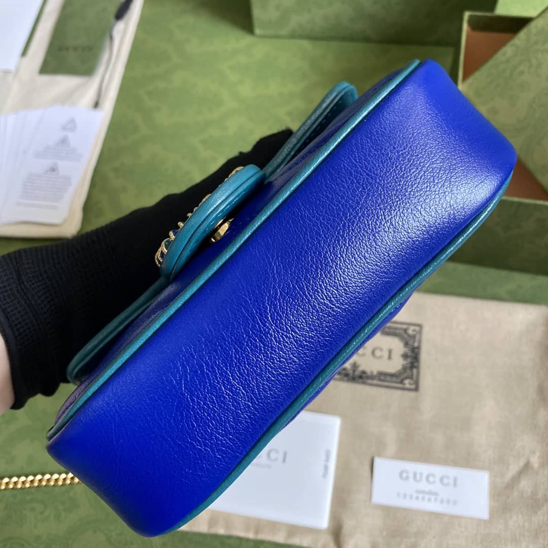 Gucci Marmont GG Mini Chain Shoulder Bag Replica 574969