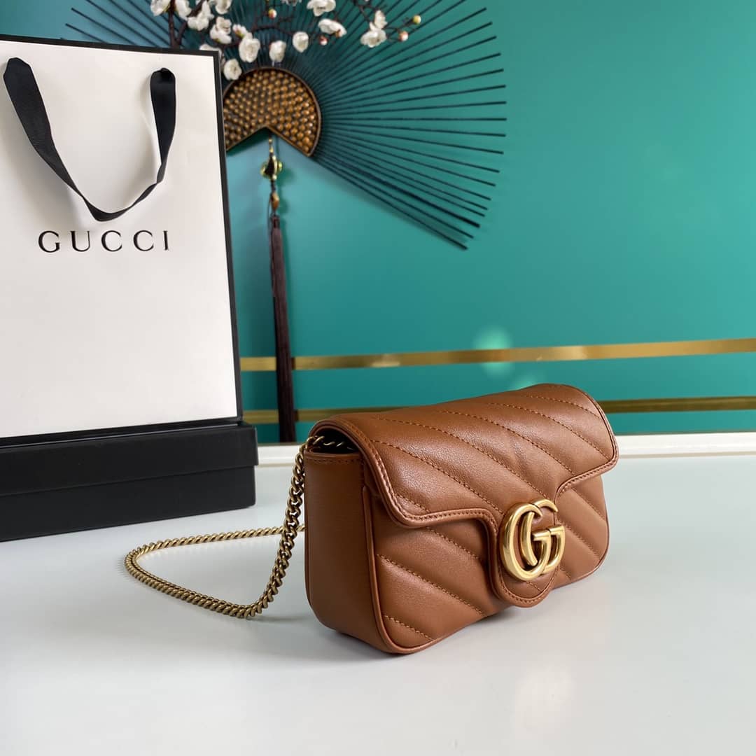 Gucci GG Marmont Matelassé Mini Crossbody Bag Replica 476433