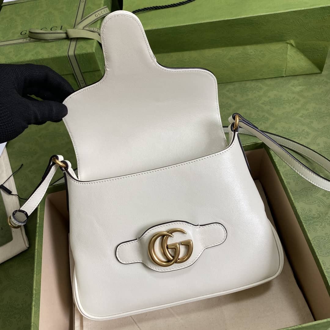 Gucci Double G Messenger Shoulder Bag Replica 648934