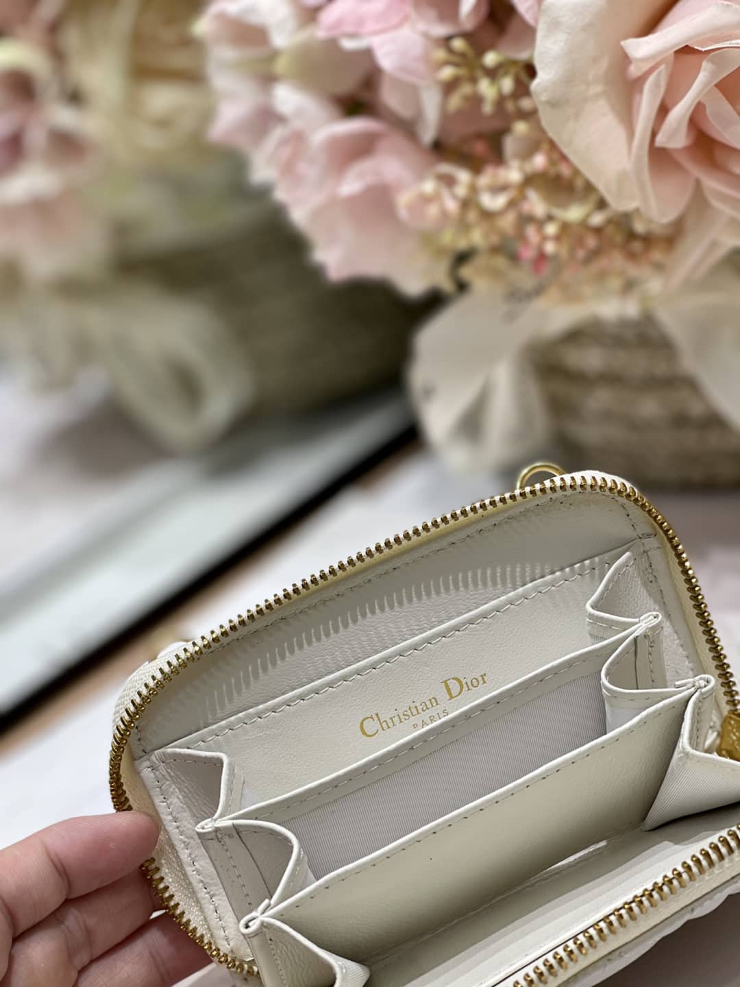 Top Christian Dior Replica Zipper Wallet