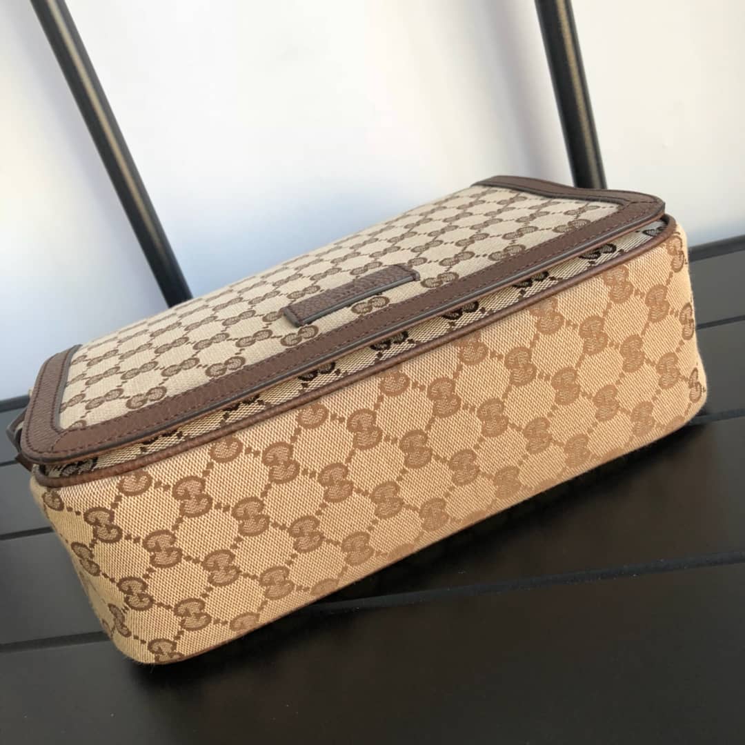 Gucci GG Guccissima Medium Canvas Crossbody Bag Replica 449172