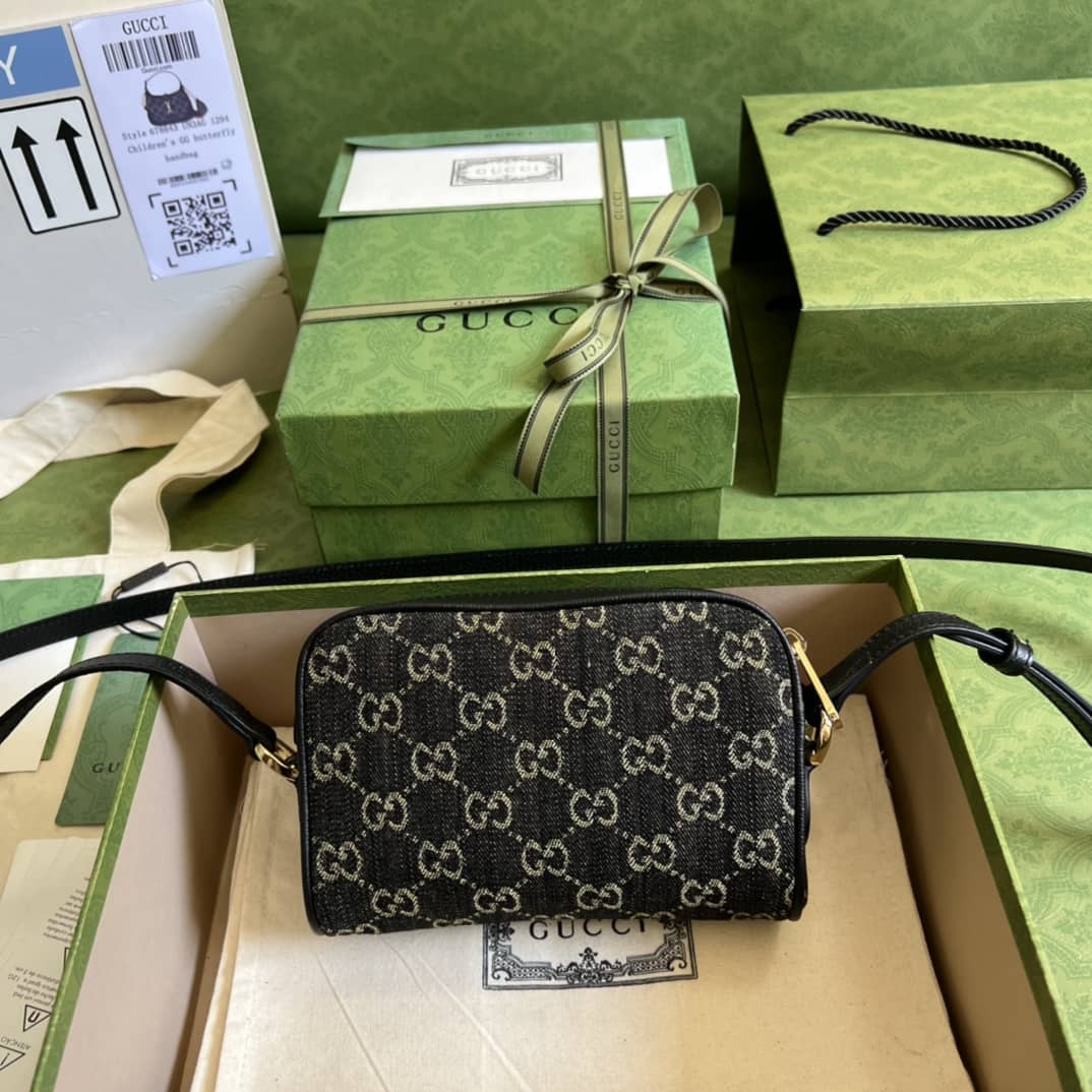 Gucci Ophidia GG Supreme Mini 517350 Replica Crossbody Bag