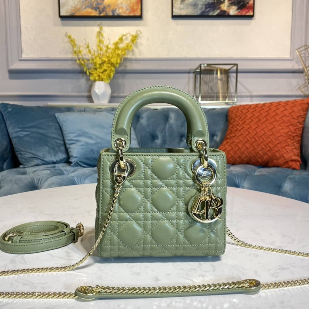 Christian Dior Lady Dior 17CM Replica Bag