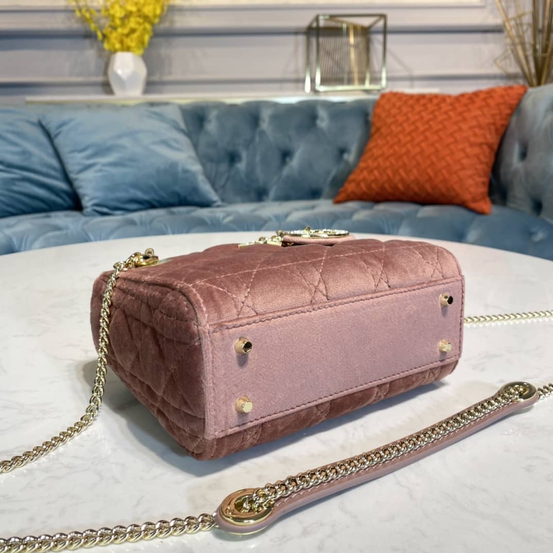 Christian Dior Lady 17CM Replica Bag