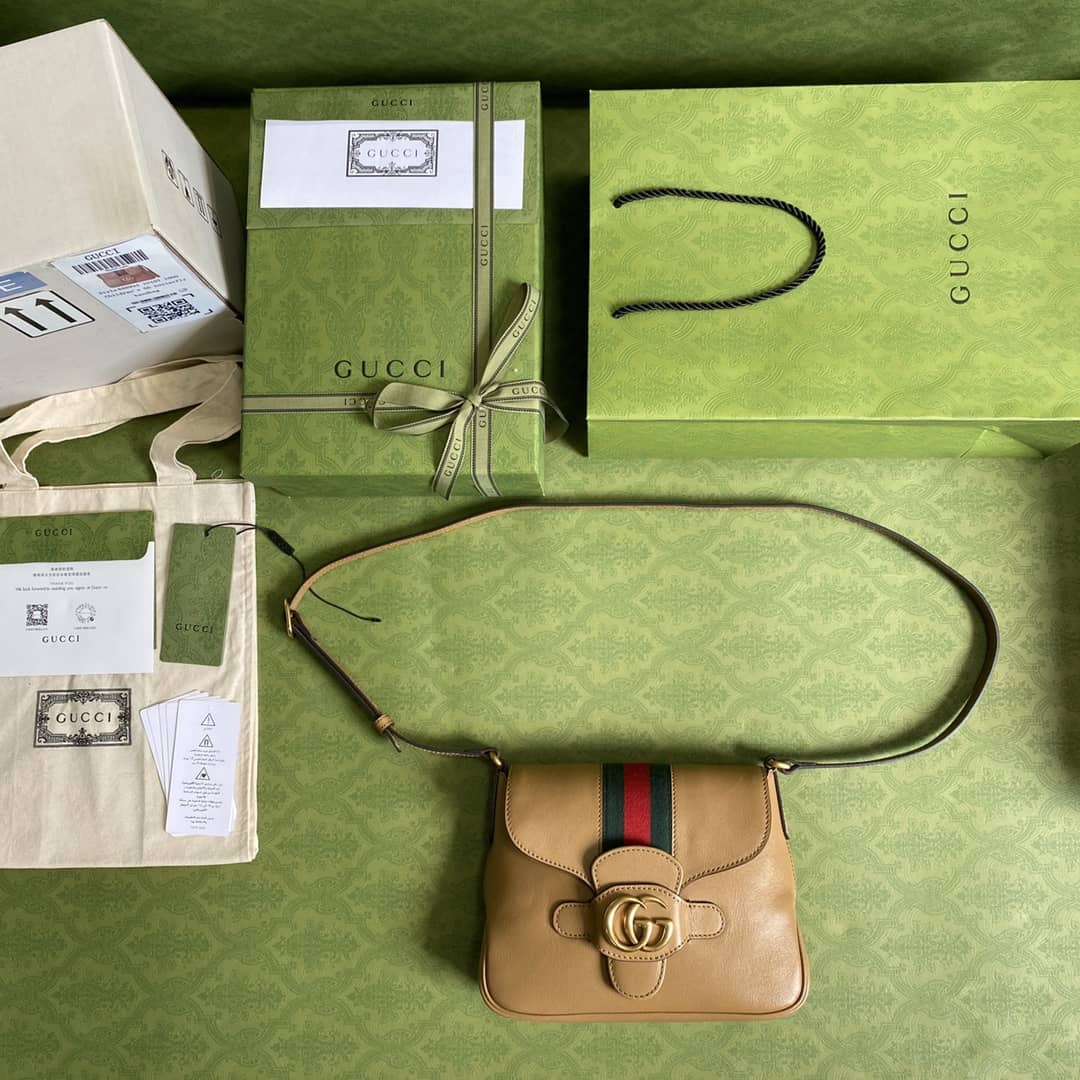 Gucci Double G Messenger Shoulder Bag Replica 648934